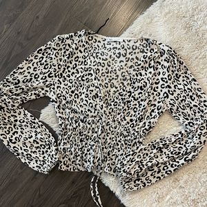Zara print top